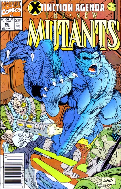 New Mutants, Vol. 1 X-Tinction Agenda - Part 5: United We Stand 96B