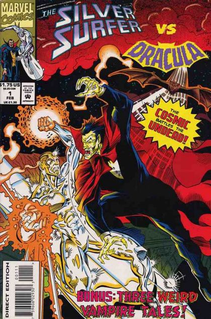 Silver Surfer vs. Dracula Where Soars The Silver Surfer! / The Box Of Doom! / Brother Vampire! / Hellcow! 1A