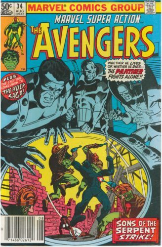 Marvel Super Action, Vol. 2 The Sting Of The Serpent; In the Lush Foliage of the North Woods... 34B