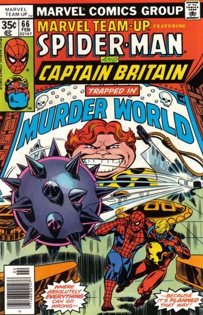 Marvel Team-Up, Vol. 1 Spider-Man and Captain Britain: Murder World 66A