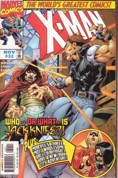 X-Man Catching Up From Behind 32A