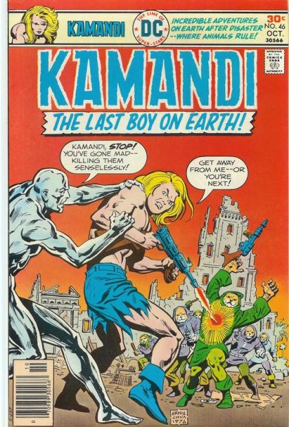 Kamandi: The Last Boy on Earth! The Wrath And The Fury / Tales of the Great Disaster: Finale 46