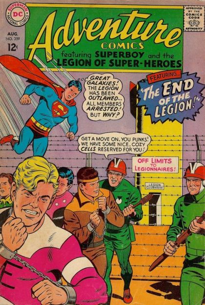 Adventure Comics, Vol. 1 The Outlawed Legionnaires! 359
