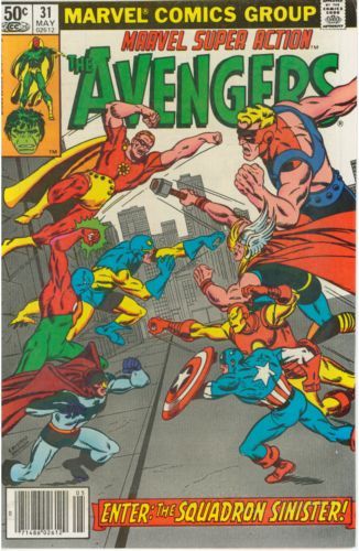 Marvel Super Action, Vol. 2 When Strikes The Squadron Sinister; Alone-A Young Man Walks Sorrowfully 31B