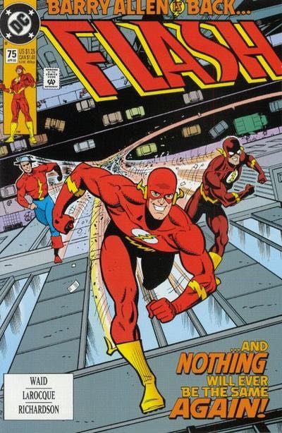 Flash, Vol. 2 The Return of Barry Allen, Running Behind 75A