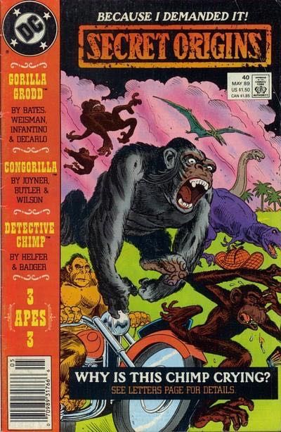 Secret Origins, Vol. 3 Gorillas In Our Midst / The Legend of Congorilla / The Origin of Detective Chimp 40B