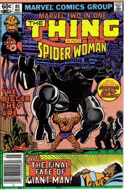 Marvel Two-in-One, Vol. 1 The Final Fate of Giant-Man! 85B