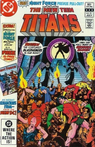 The New Teen Titans, Vol. 1 Beware The Wrath of...Brother Blood 21A