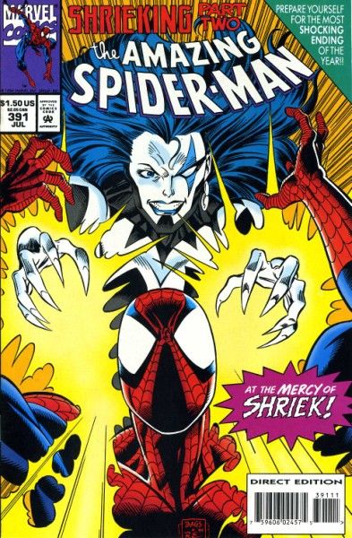 The Amazing Spider-Man, Vol. 1 Shrieking, Part Two 391A