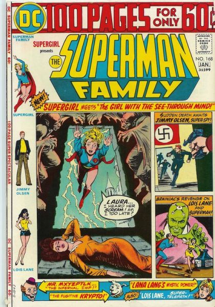 The Superman Family The Girl With The See-Through Mind 168