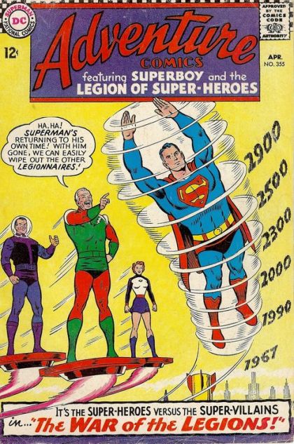 Adventure Comics, Vol. 1 The War Of The Legions! / The Six-Legged Legionnaire 355