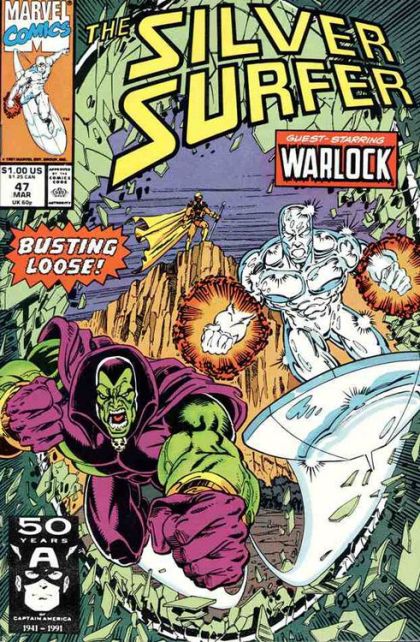 Silver Surfer, Vol. 3 Adam Warlock Protector of Soul World 47A
