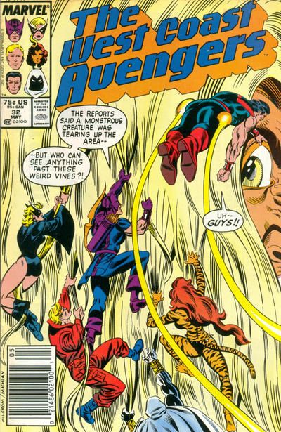 The West Coast Avengers, Vol. 2 Buried Monsters 32B