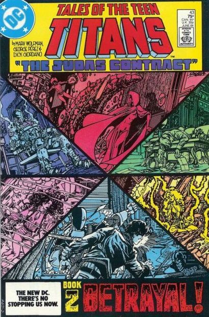 Tales of the Teen Titans The Judas Contract, Book 2: Betrayal 43A