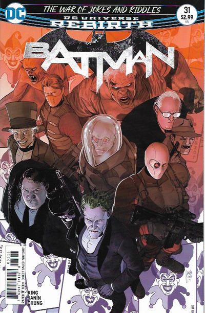 Batman, Vol. 3 The War of Jokes and Riddles 31A