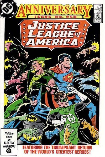Justice League of America, Vol. 1 The Return of the Justice League of America 250A