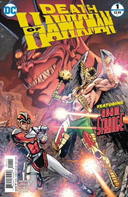 Death of Hawkman Out of Time 1A