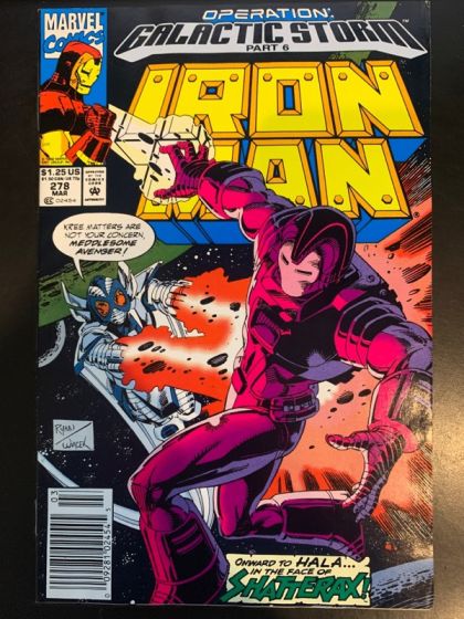 Iron Man, Vol. 1 Operation: Galactic Storm - Part 6: Decisions In A Vacuum 278B