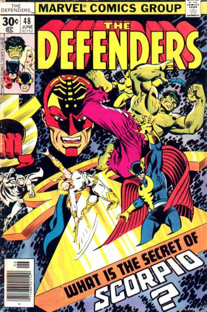 The Defenders, Vol. 1 Who Remembers Scorpio?, Part One: Sinister Savior! 48B