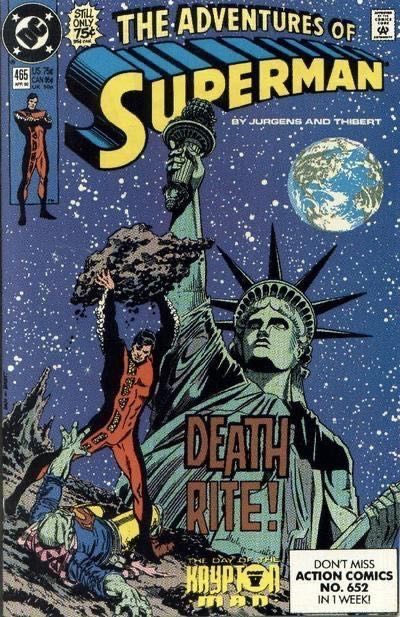 The Adventures of Superman, Vol. 1 Day of the Krypton Man, The Last Son of Krypton 465A