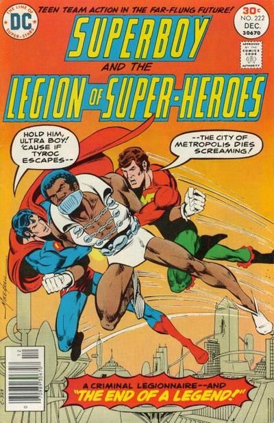 Superboy, Vol. 1 This Legionnaire is Condemned; Death of a Legend 222