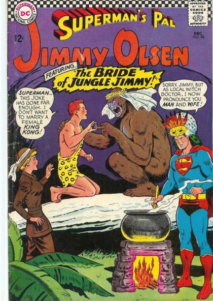 Superman's Pal Jimmy Olsen The Bride Of Jungle Jimmy 98