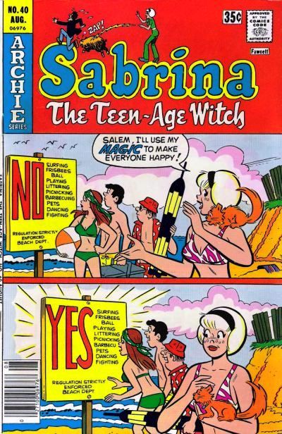 Sabrina the Teenage Witch, Vol. 1 The Kiss Off 40