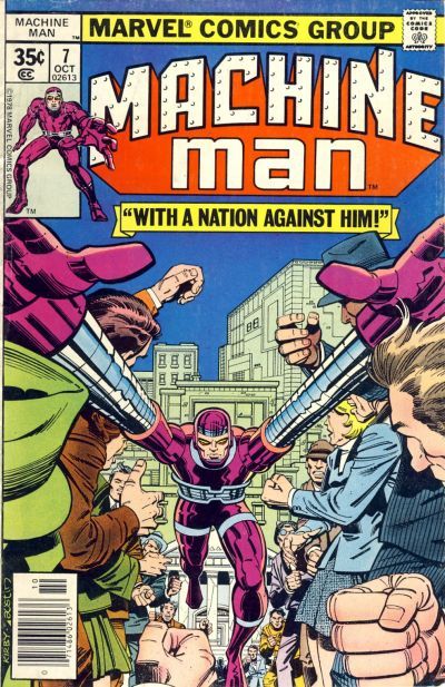 Machine Man, Vol. 1 With a Nation Against Him! 7