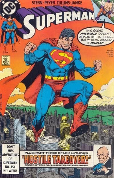 Superman, Vol. 2 As Good As His Word / Hostile Takeover, Part 3: Poison Pill 31A