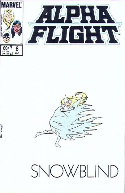 Alpha Flight, Vol. 1 Snowblind/Origins of Alpha Flight: The Old Ways/Message In A Bottle 6A