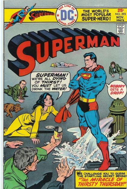 Superman, Vol. 1 The Miracle of Thirsty Thursday 293A