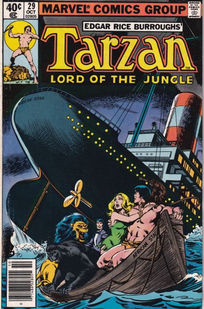 Tarzan (Marvel Comics) Adrift! 29B