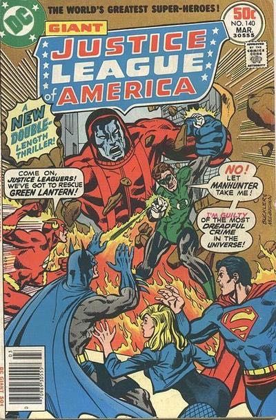 Justice League of America, Vol. 1 No Man Escapes the Manhunter! 140