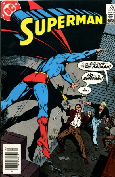 Superman, Vol. 1 The Mystery Of The Super-Batman; Yes, Lowell, There Is A Superman 405B