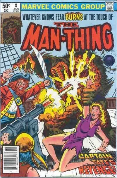 Man-Thing, Vol. 2 Red Sails, Burning! 8B
