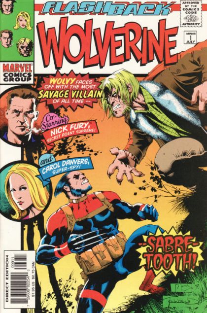 Wolverine, Vol. 2 Flashback - A Whiff Of Sartre's Madeleine! -1A