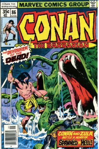 Conan the Barbarian, Vol. 1 The Devourer of the Dead! 86B