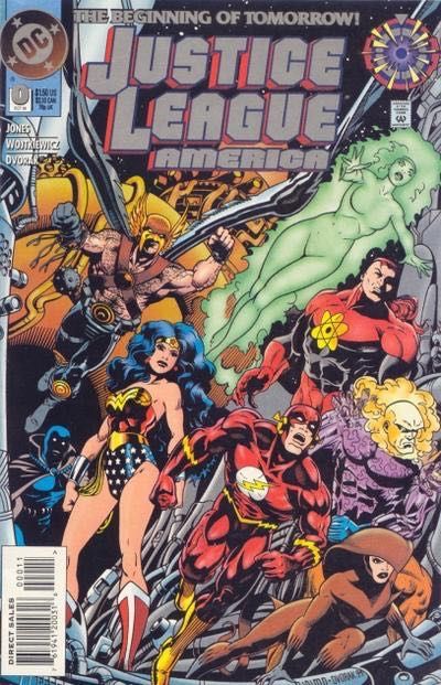 Justice League / International / America Home Again 0A