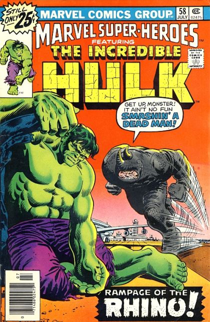 Marvel Super-Heroes, Vol. 1  58A