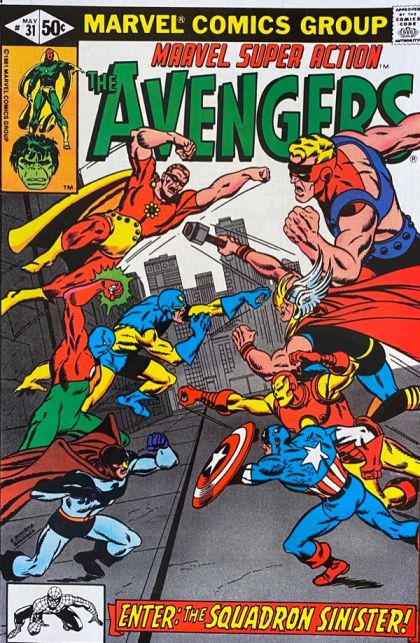 Marvel Super Action, Vol. 2 When Strikes The Squadron Sinister; Alone-A Young Man Walks Sorrowfully 31A
