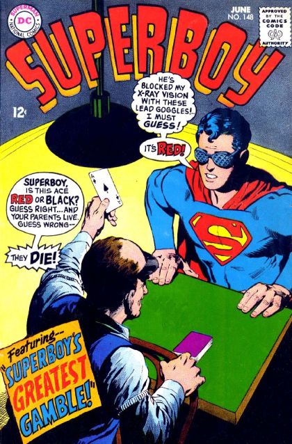 Superboy, Vol. 1 Superboy's Greatest Gamble 148