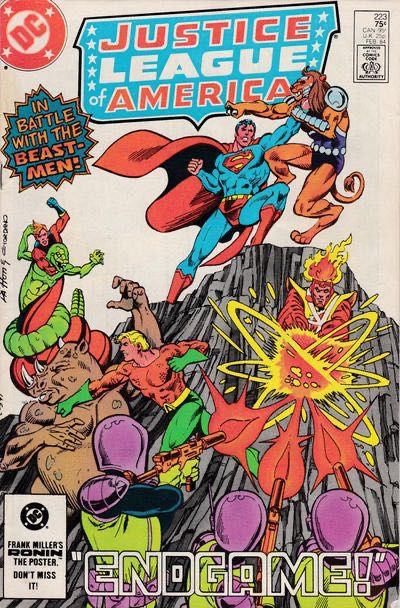 Justice League of America, Vol. 1 Beasts, Blood Sport 223A