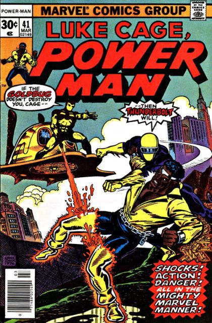 Power Man Thunderbolt And Goldbug 41A