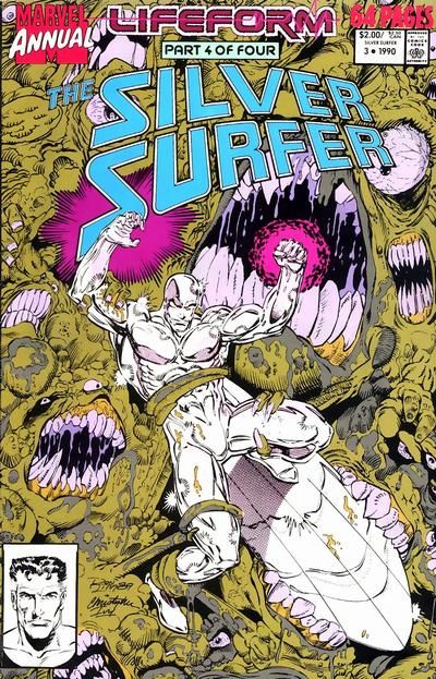 Silver Surfer Annual Lifeform - Part 4: Termination; The Powers of the Silver Surfer's Board; Shades of Guilt 3A