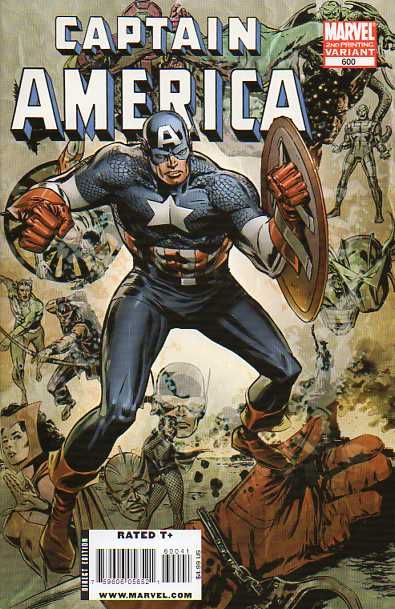 Captain America, Vol. 5 Origin / One Year After / In Memorium / The Persistence of Memorabilia / My Bulletin Board / Red Skull's Deadly Revenge 600F