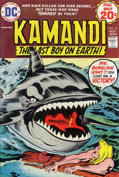 Kamandi: The Last Boy on Earth! Kamandi And Goliath 23A