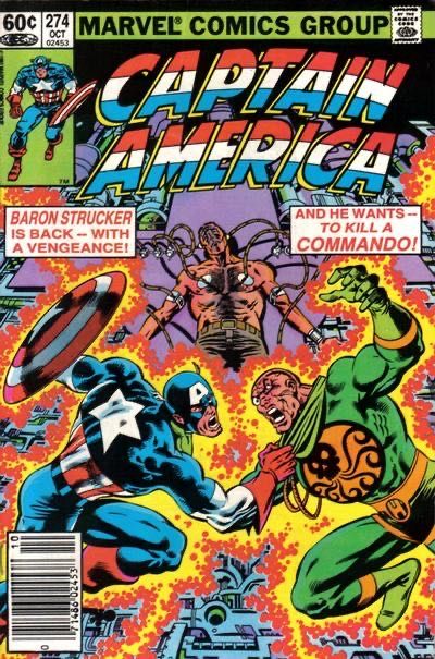 Captain America, Vol. 1 Death of a Hero! 274B