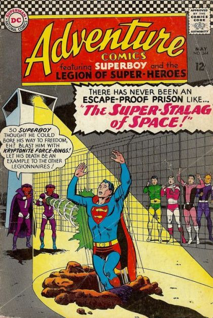 Adventure Comics, Vol. 1 The Super-Stalag Of Space! / The Millionaire Pupil! 344