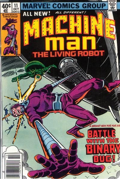 Machine Man, Vol. 1 Byte of the Binary Bug 11B