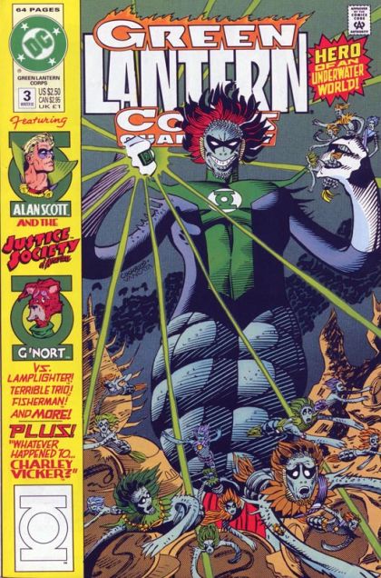 Green Lantern Corps Quarterly The Book of Stories / Depth Charges / Old Friends / G'nortin' But Trouble / Whatever Happened To Charley Vicker? 3A